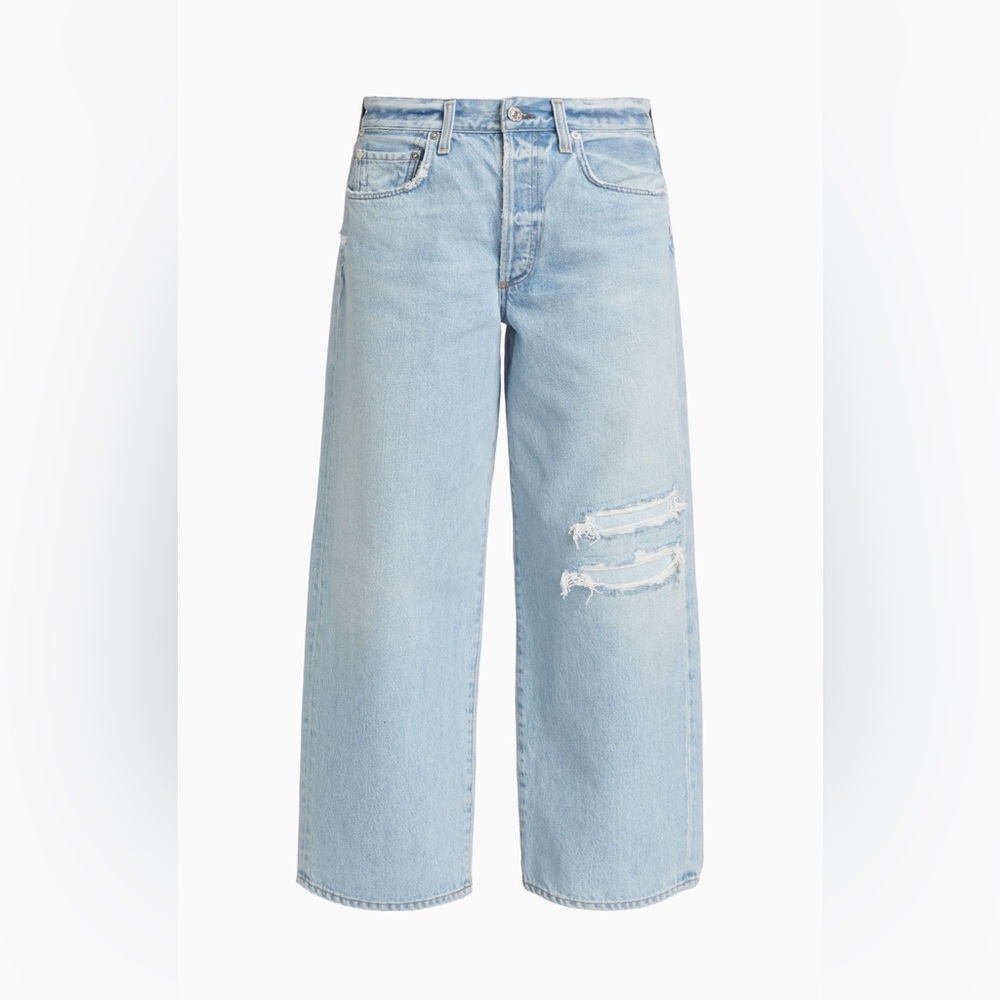 NEW Citizens of Humanity
Wide leg Pina Cropped Jean 
Color Cascade